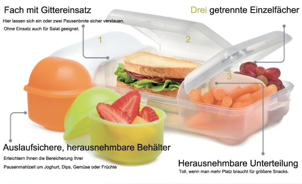 geschenkidee vater brotdose xxl lunchbox smash 3 kammern