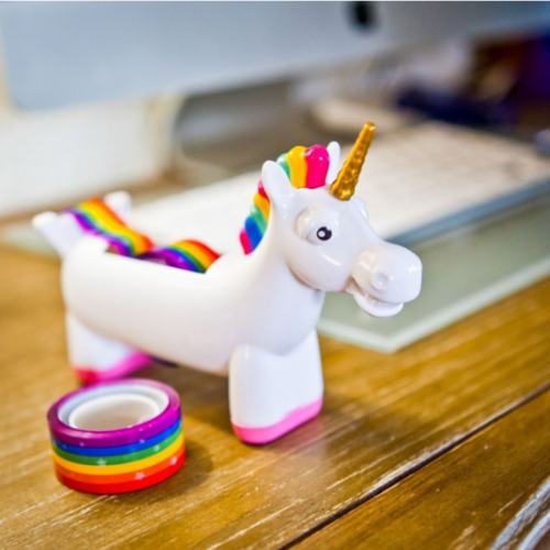 Einhorn Klebebandhalter