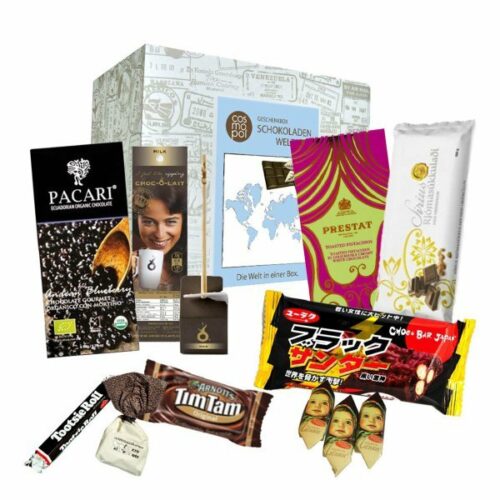 Geschenkbox Schoko-Weltreise