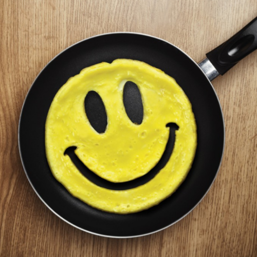 Smiley Pfannkuchen-Form