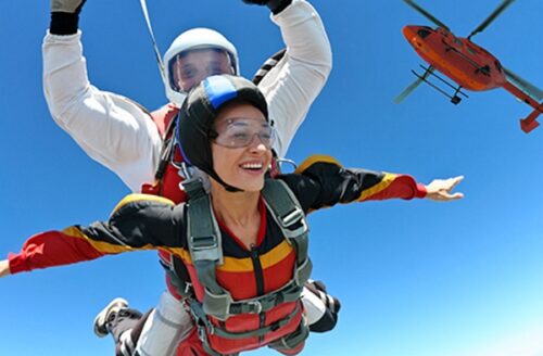 Fallschirmsprung Erlebnisgutschein