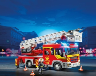 Playmobil Feuerwehr-Leiterfahrzeug