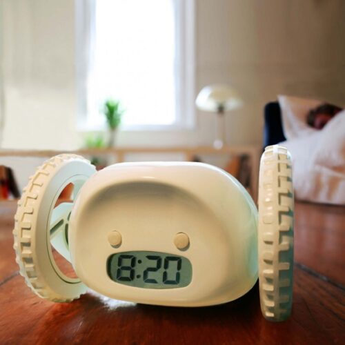 Clocky – der weglaufende Wecker