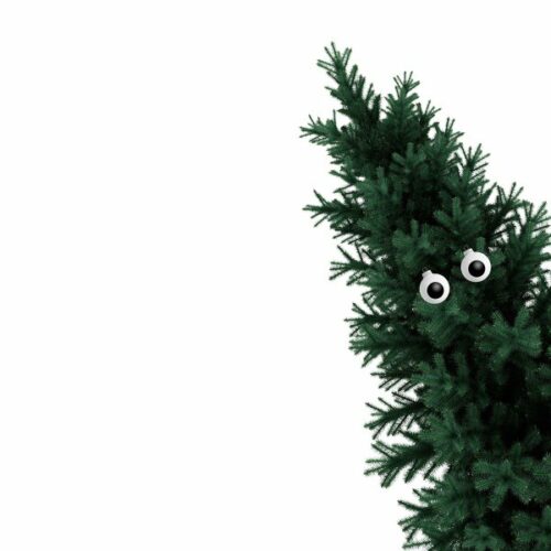 corpus delicti 2er Set Baumkugeln im Augen-Design