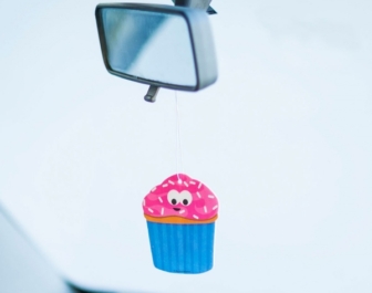 Cupcake Lufterfrischer fürs Auto