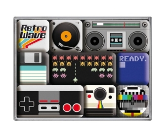 Retro Magnetset 9-teilig von Nostalgic-Art