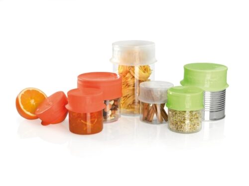 Dehnbare Deckel aus Silikon von Lékué