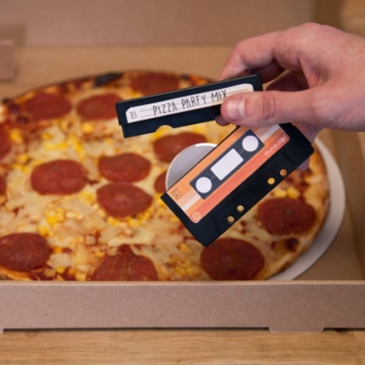 Pizzaschneider – Retro Kassette