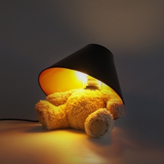 Teddy Bär Nachttischlampe von Suck UK