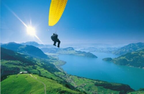 Gleitschirm Tandemflug Geschenkgutschein