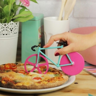 Fahrrad Pizzaschneider von Doiy