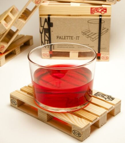 Untersetzer in Palettenoptik