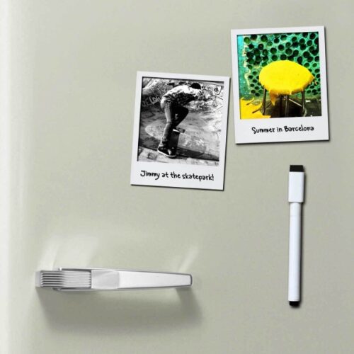 Magnetbilderrahmen in Polaroidoptik