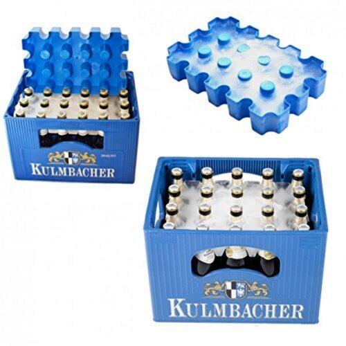 Bierkastenkühler – Eiswürfel für den Bierkasten