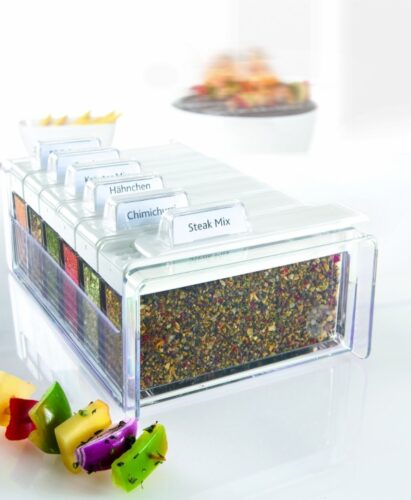 Gewürz-Kartei – Spice Box von Emsa – Gewürze platzsparend aufbewahren