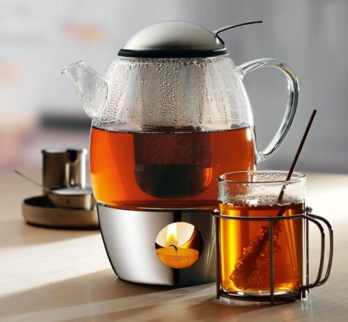 WMF SmarTea – Set mit Teekanne, Teesieb und Stövchen