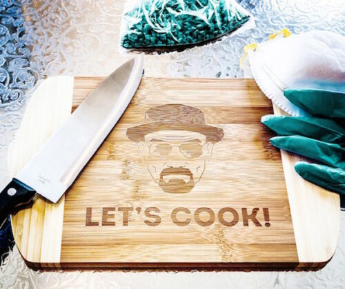 Heisenberg Schneidebrett – „Let’s cook“