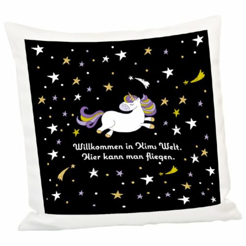 Einhorn-Kissen mit Personalisierung