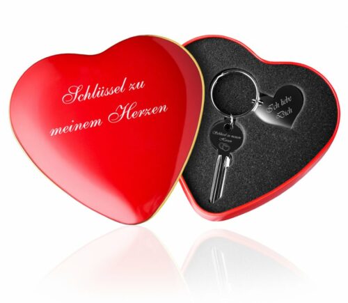 Schlüssel zu meinem Herzen mit Gravur