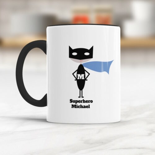 Superheld/in – Personalisierbare Tasse